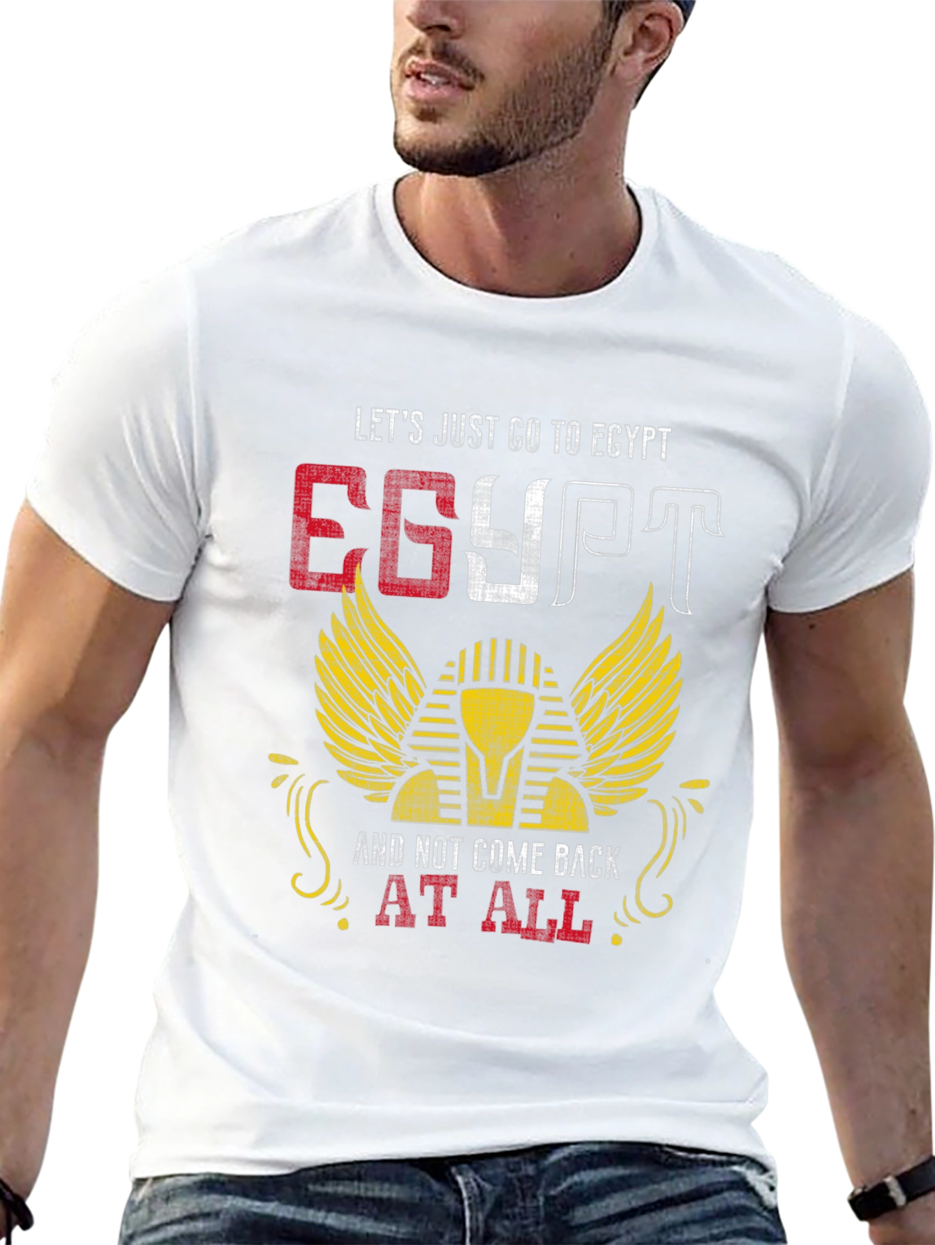 Egypt Graphic T-Shirt - Lets Go To Egypt