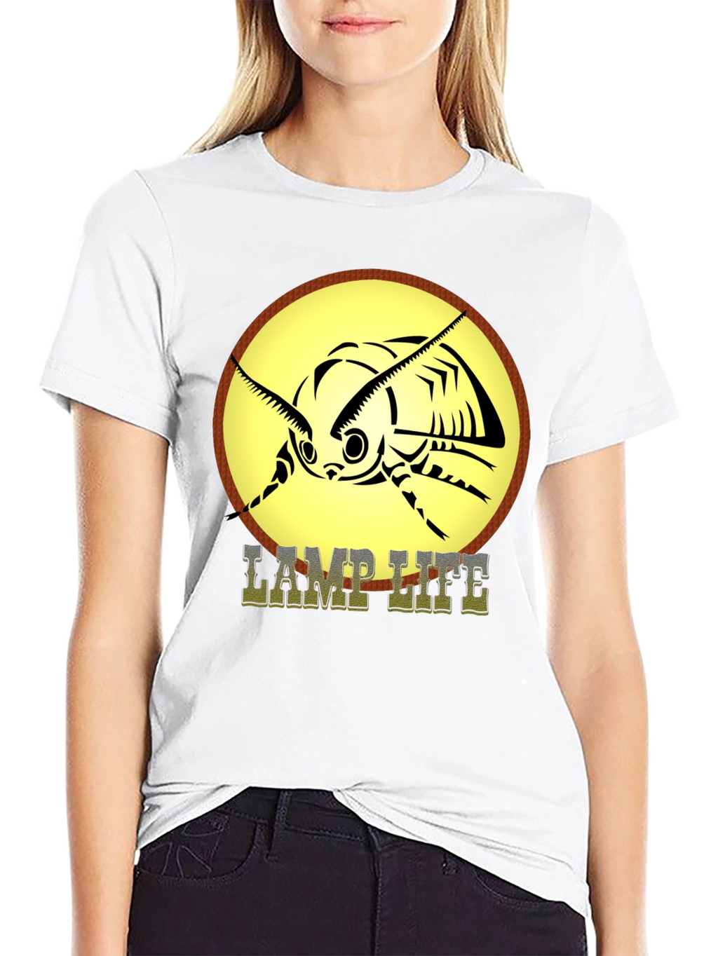 Lamp Life Black T-Shirt
