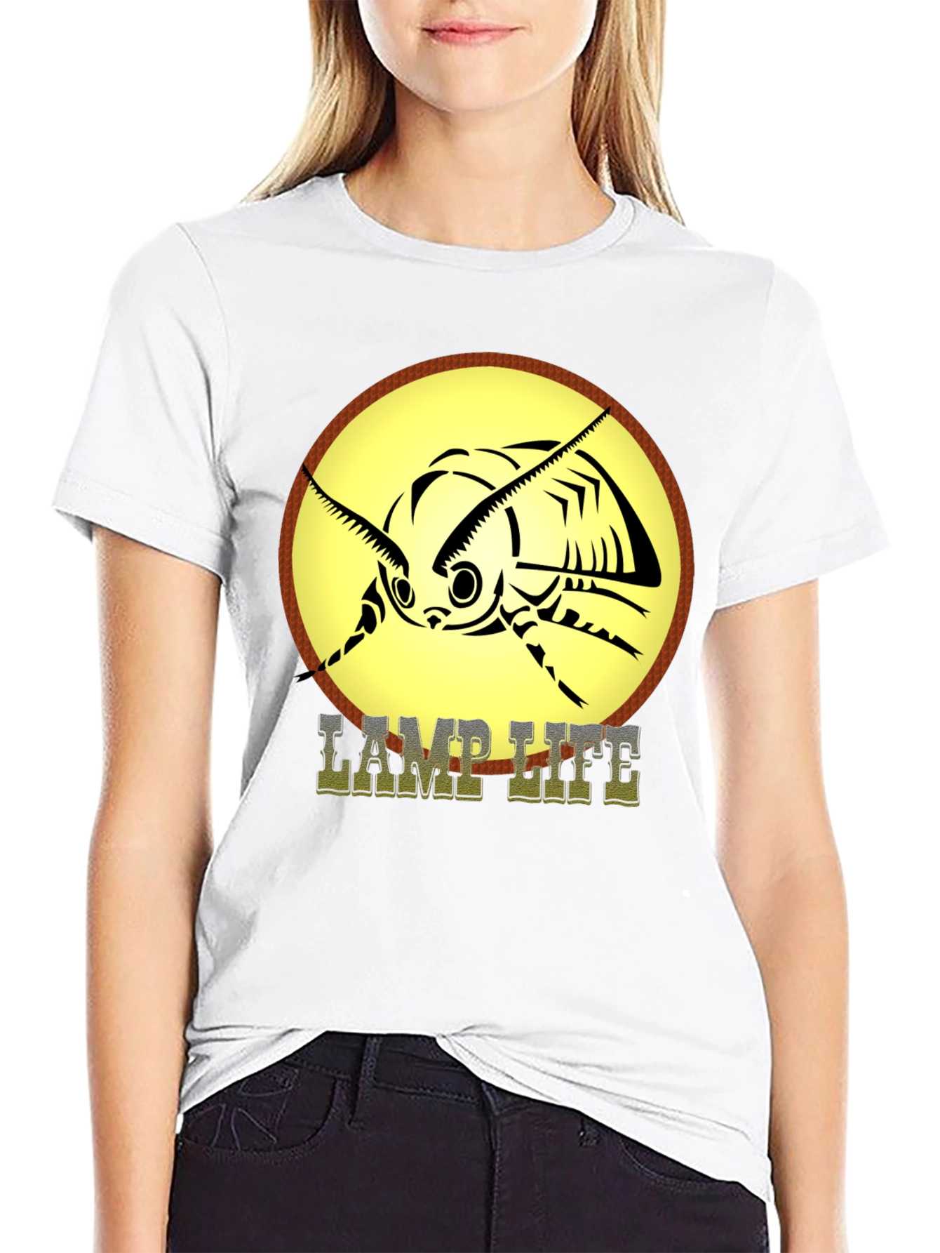 Lamp Life Black T-Shirt