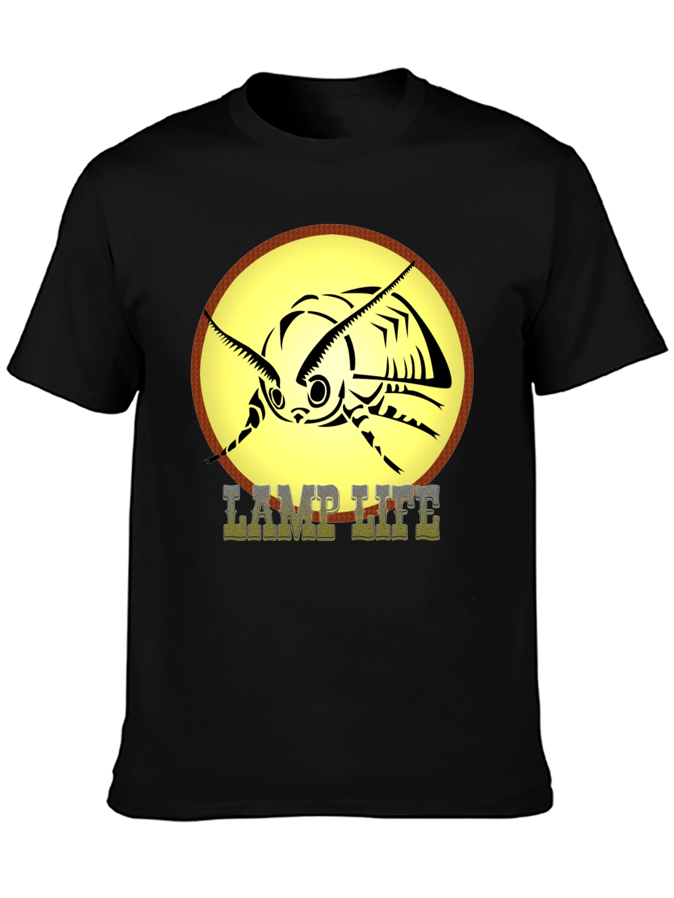 Lamp Life Black T-Shirt