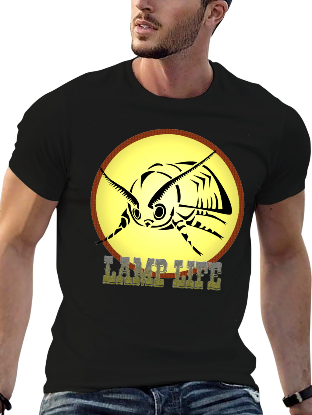 Lamp Life Black T-Shirt