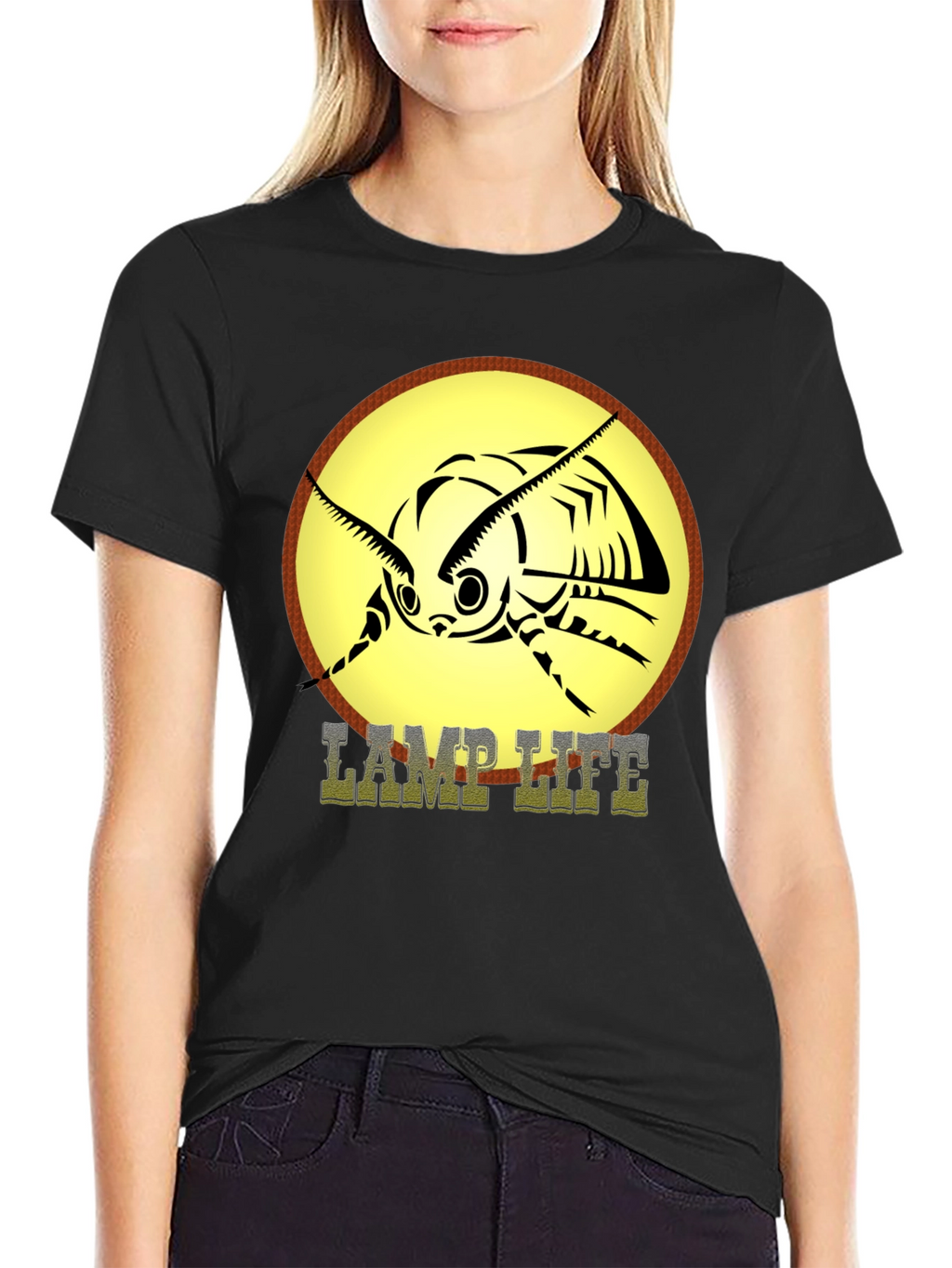 Lamp Life Black T-Shirt