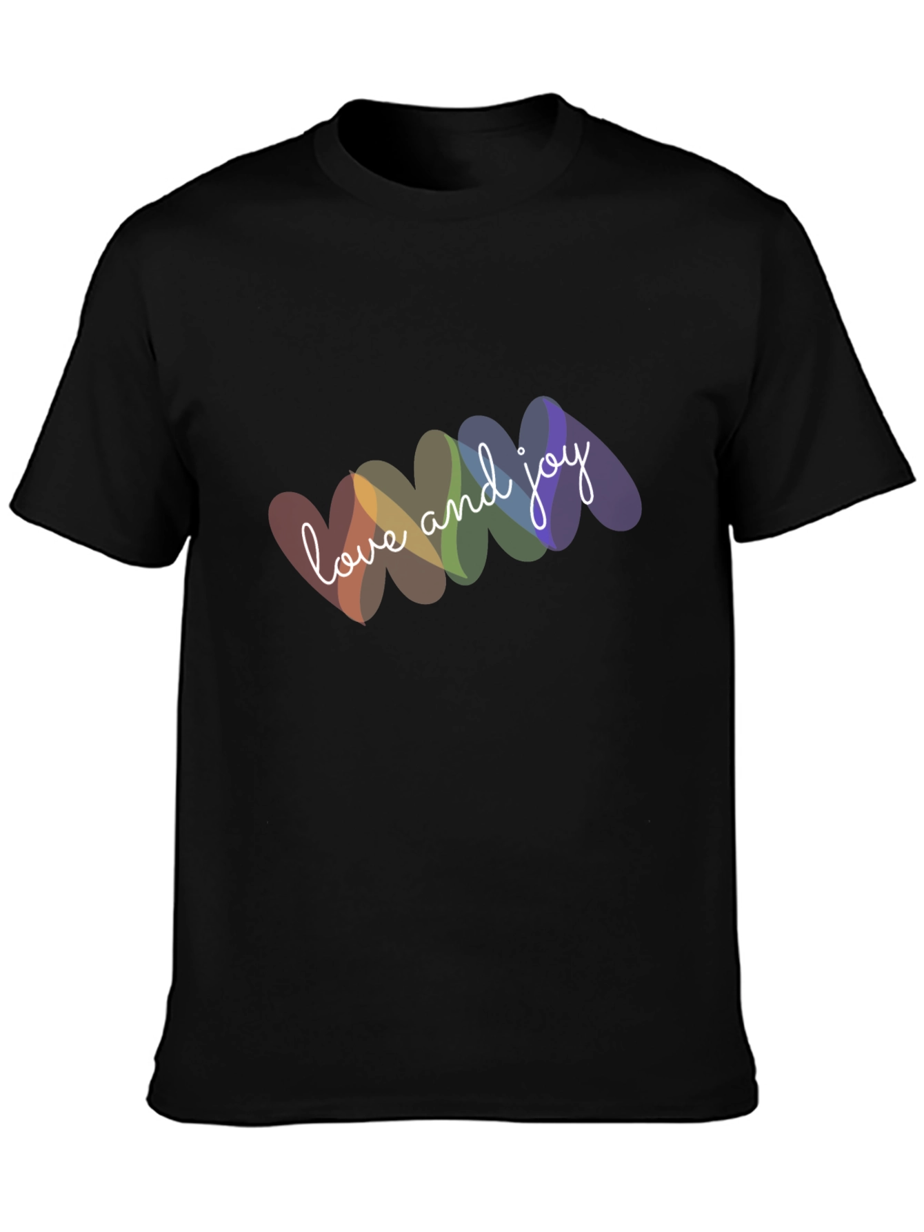 Love & Joy Rainbow Heart T-Shirt