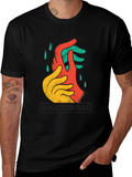 Hand Sanitizer Freak T-Shirt - Artistic Graphic Tee