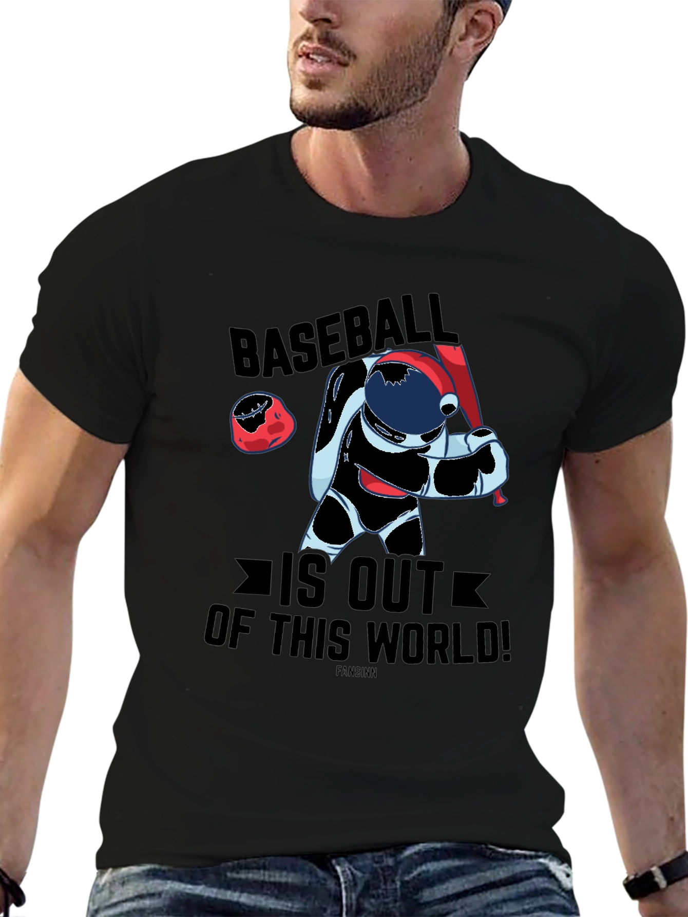 Baseball Out of This World Graphic Tee