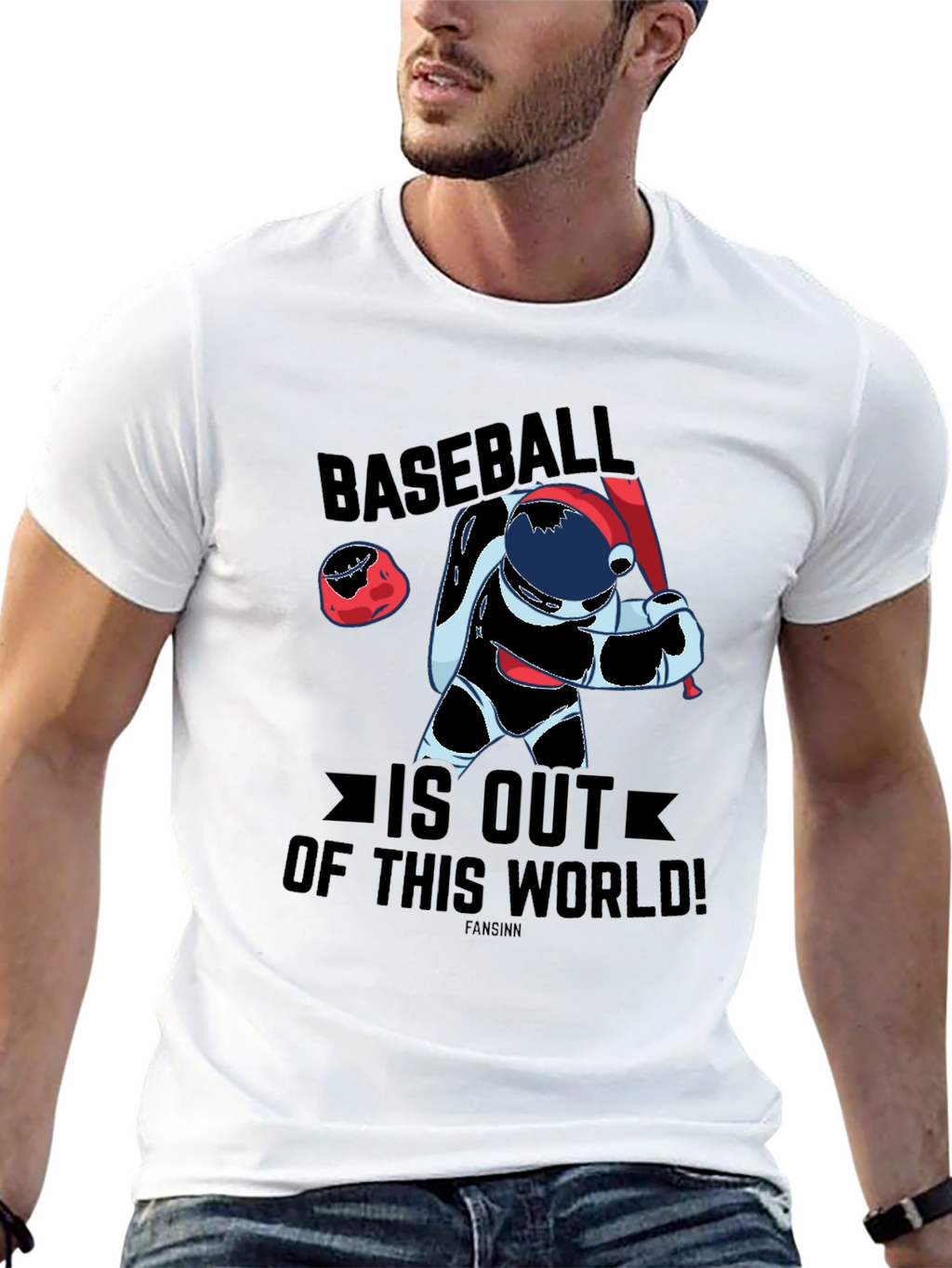 Baseball Out of This World Graphic Tee