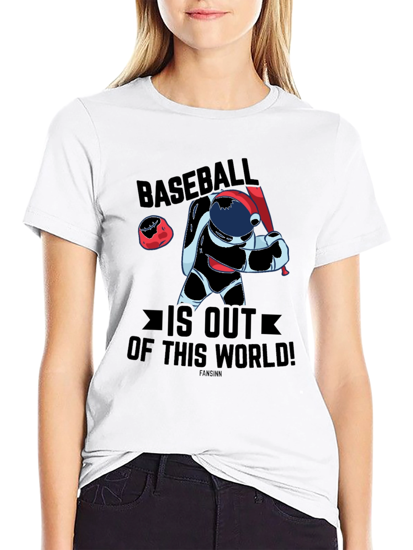 Baseball Out of This World Graphic Tee