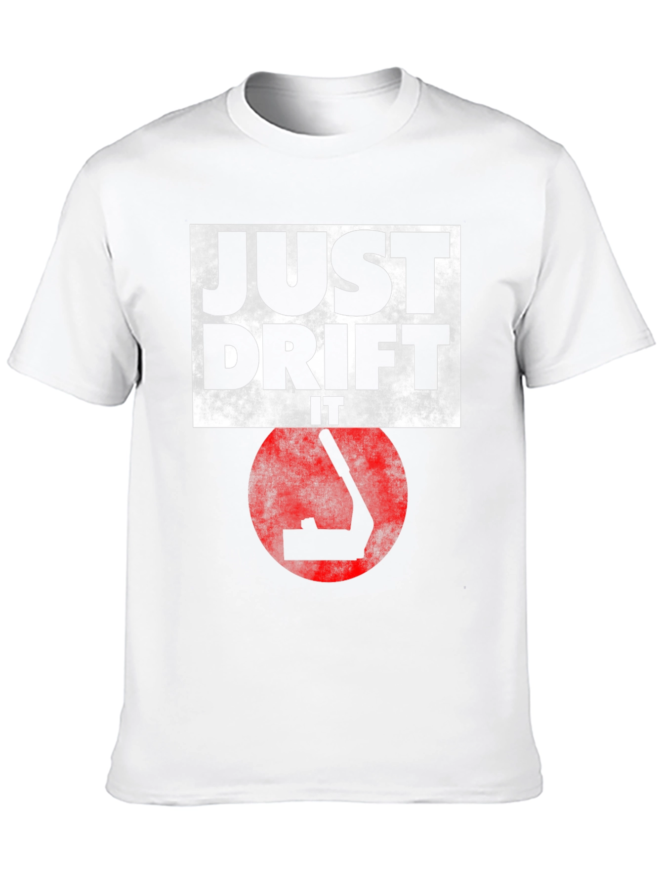 Just Drift It Black Graphic Tee