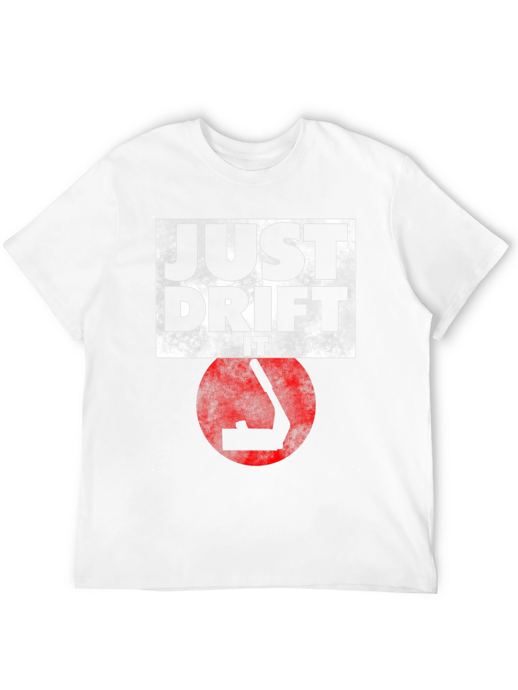 Just Drift It Black Graphic Tee