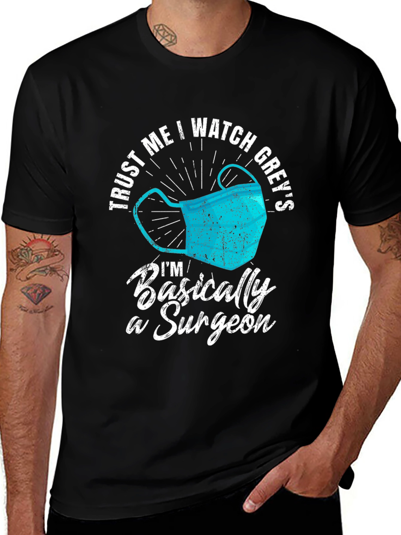 Trust Me I Watch Greys Surgeon T-Shirt