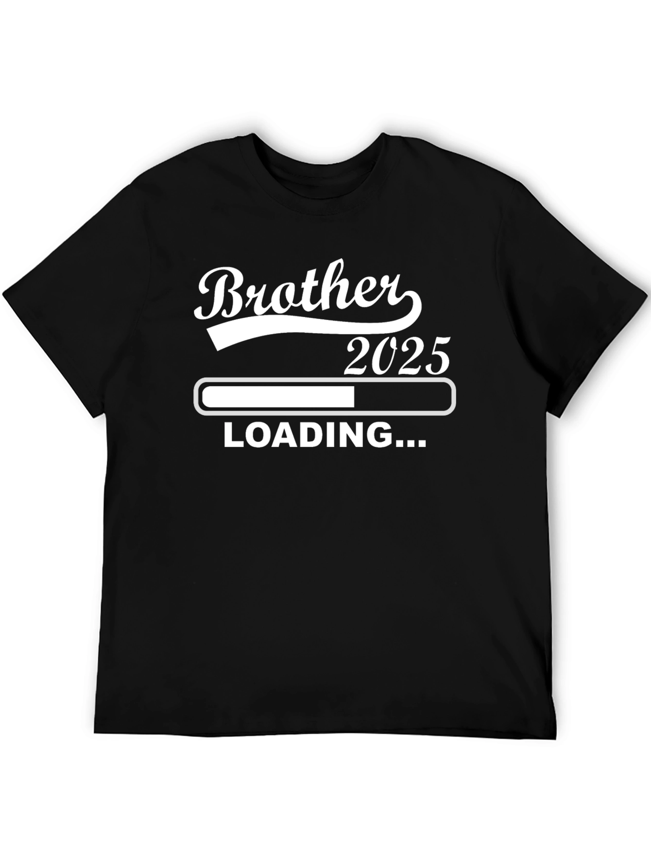 Brother Loading 2025 Black T-Shirt