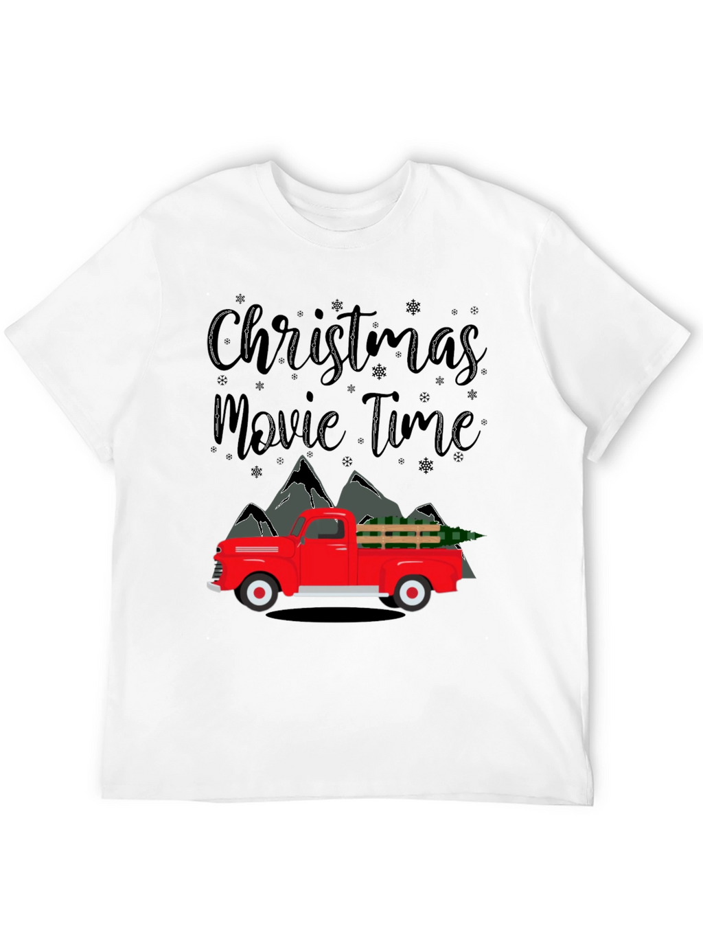 Christmas Movie Time Truck T-Shirt