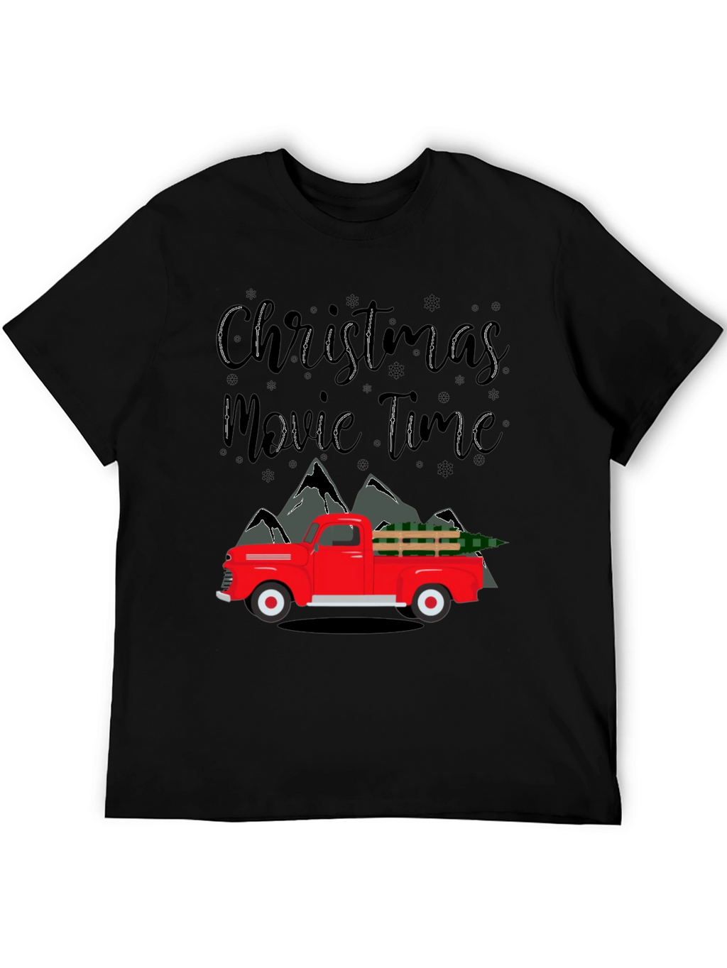 Christmas Movie Time Truck T-Shirt
