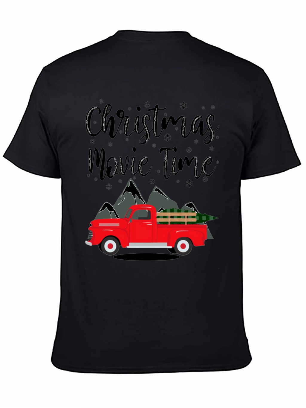 Christmas Movie Time Truck T-Shirt