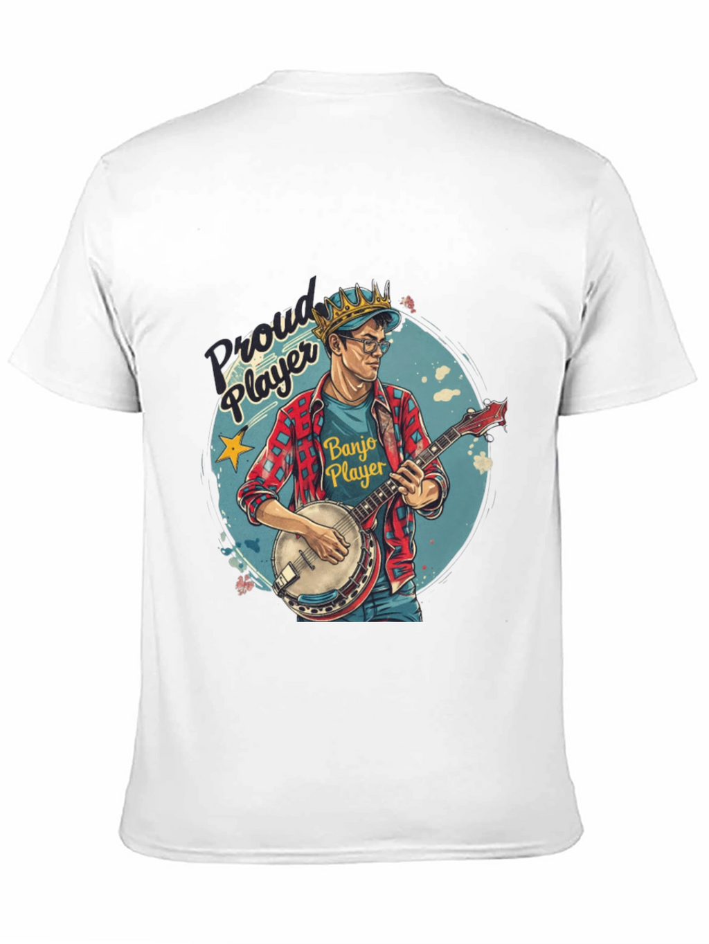 Proud Banjo Player Graphic Tee
