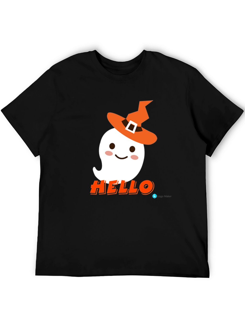 Halloween Ghost T-Shirt - Hello Witch!