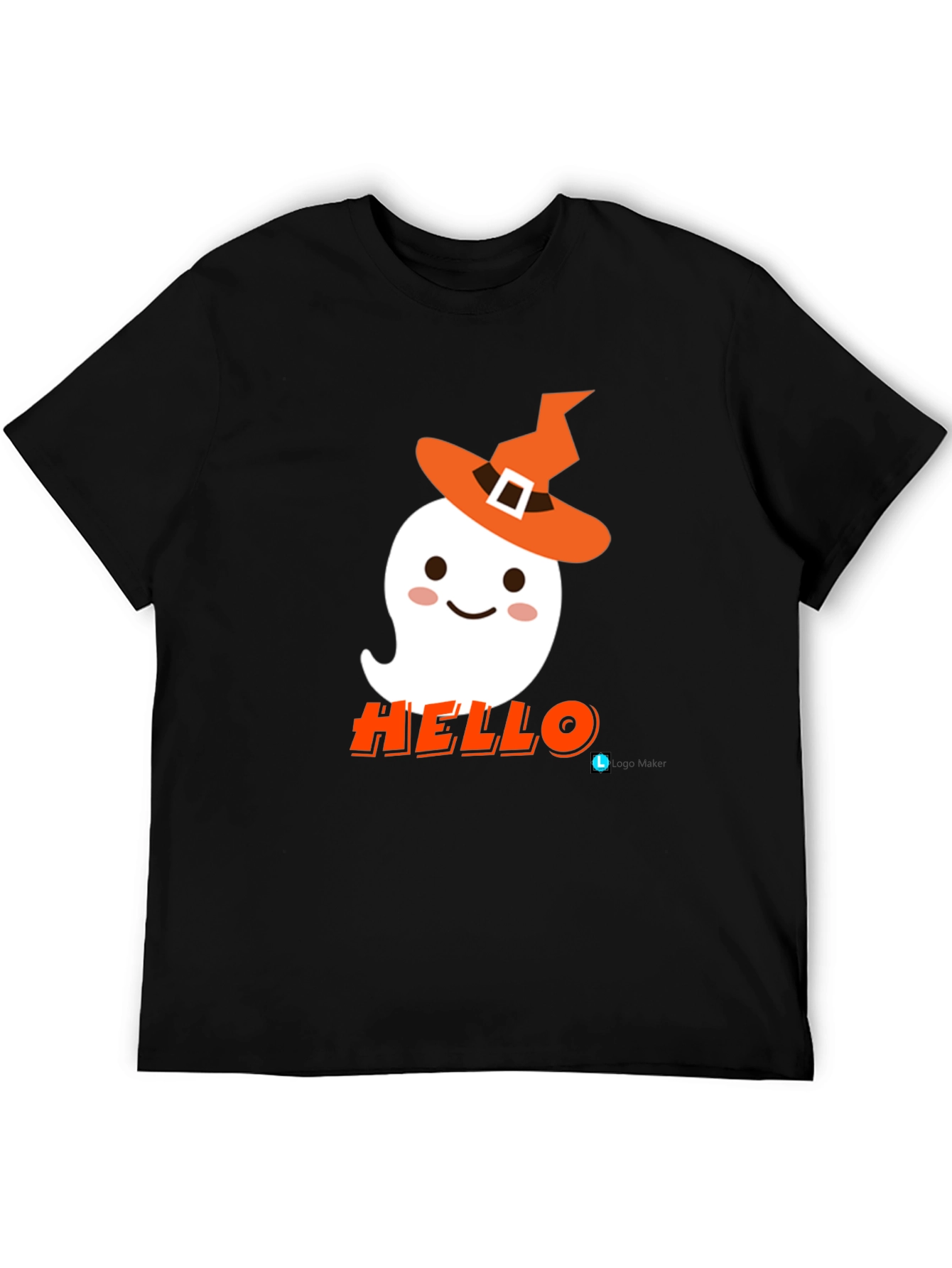 Halloween Ghost T-Shirt - Hello Witch!