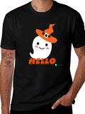 Halloween Ghost T-Shirt - Hello Witch!