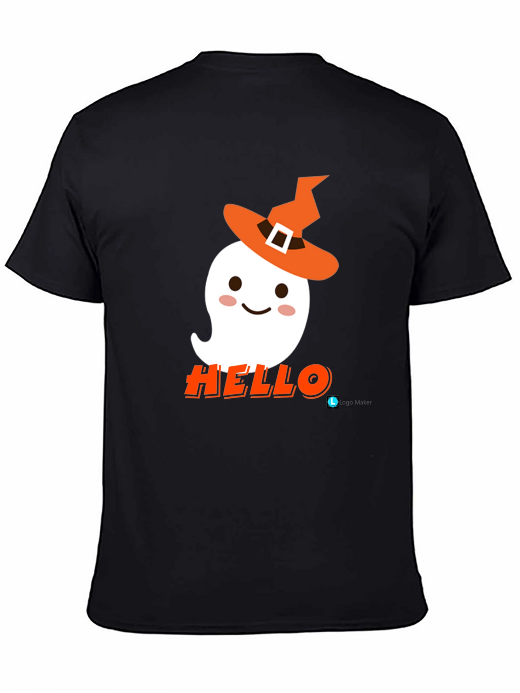 Halloween Ghost T-Shirt - Hello Witch!