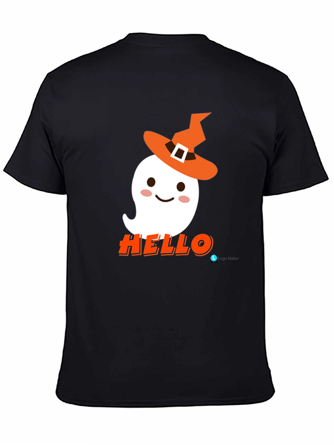Halloween Ghost T-Shirt - Hello Witch!
