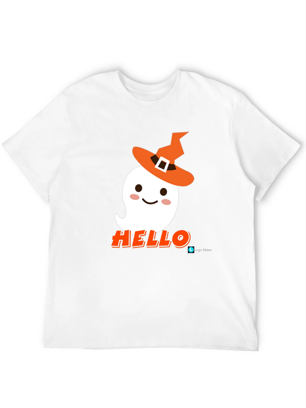 Halloween Ghost T-Shirt - Hello Witch!