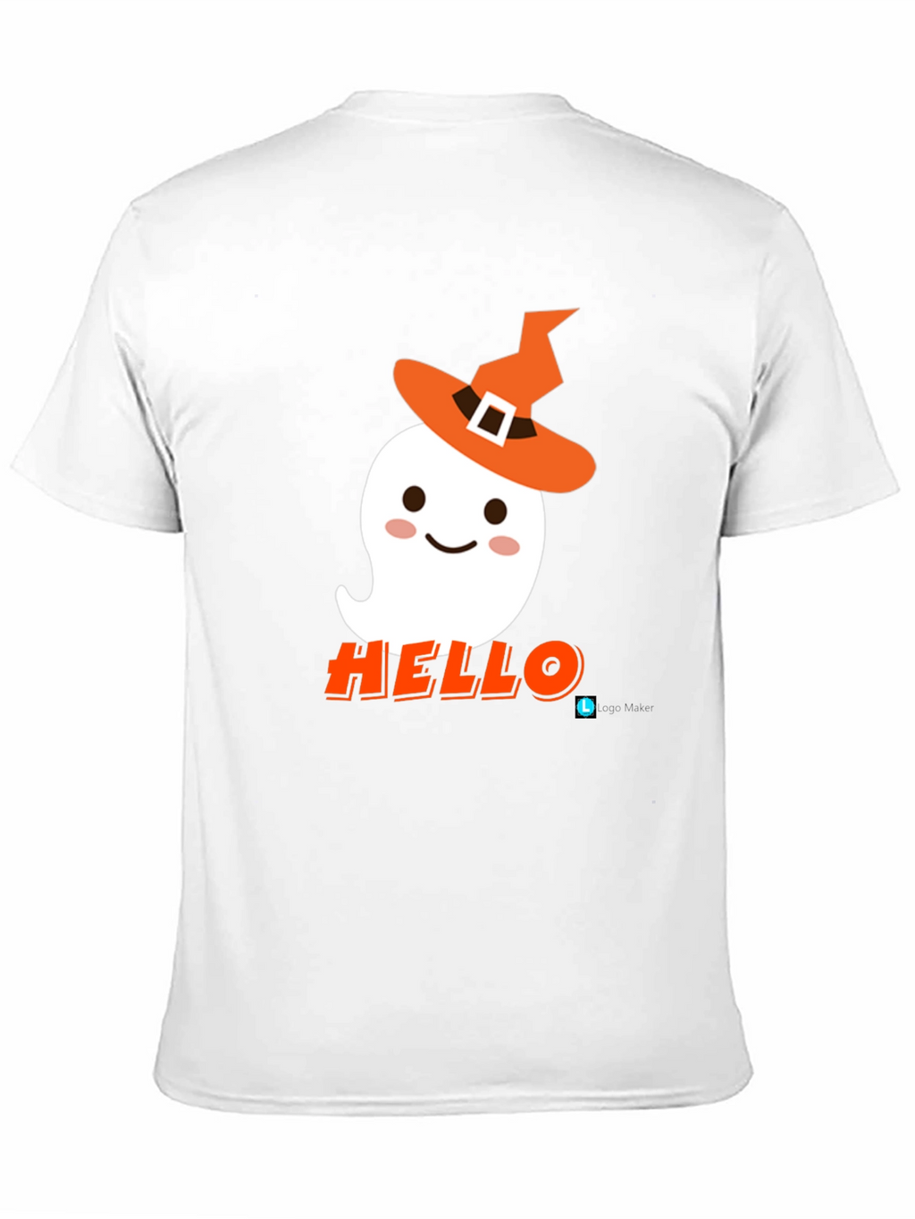 Halloween Ghost T-Shirt - Hello Witch!