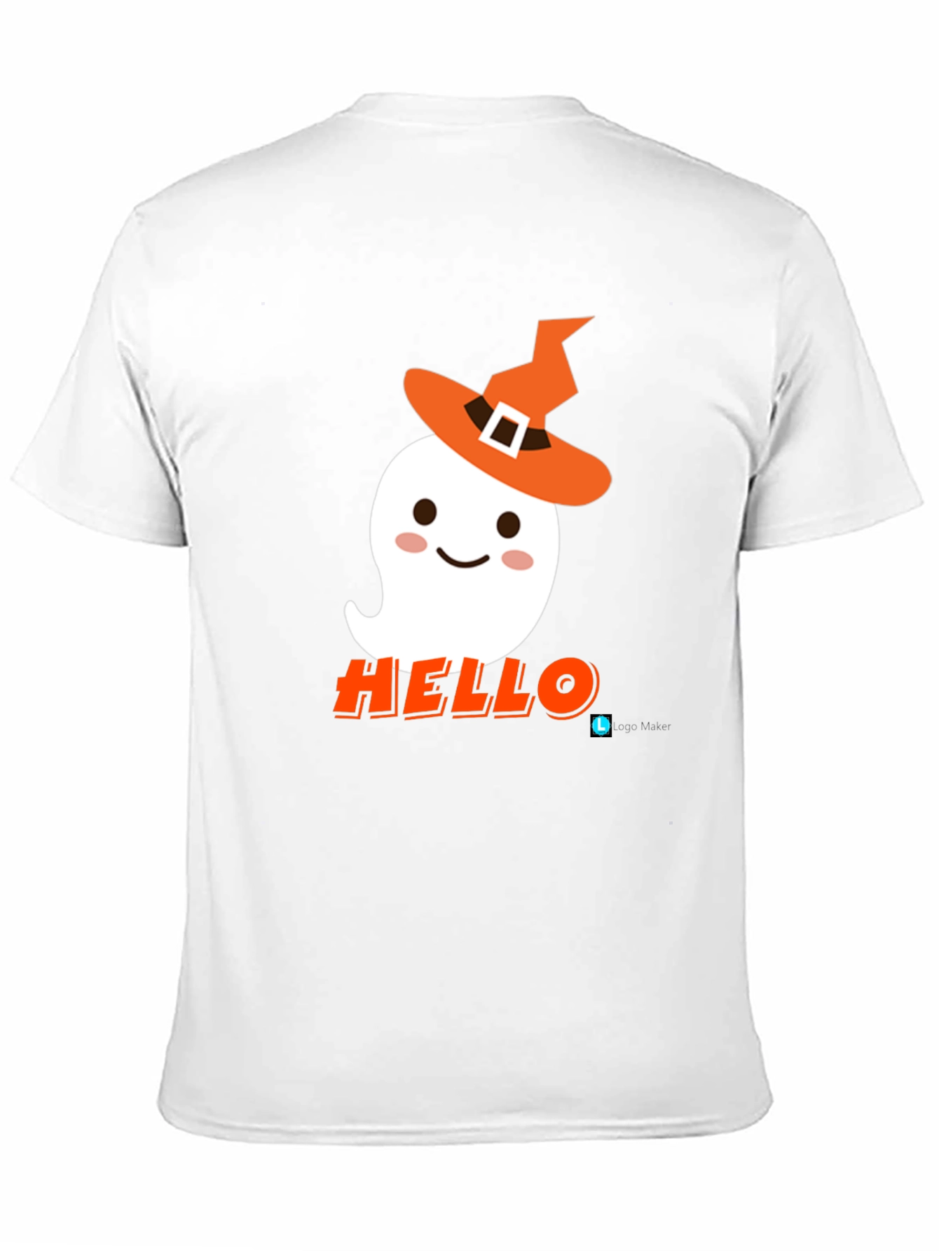 Halloween Ghost T-Shirt - Hello Witch!