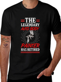 Retired Auto Body Painter Graphic T-Shirt
