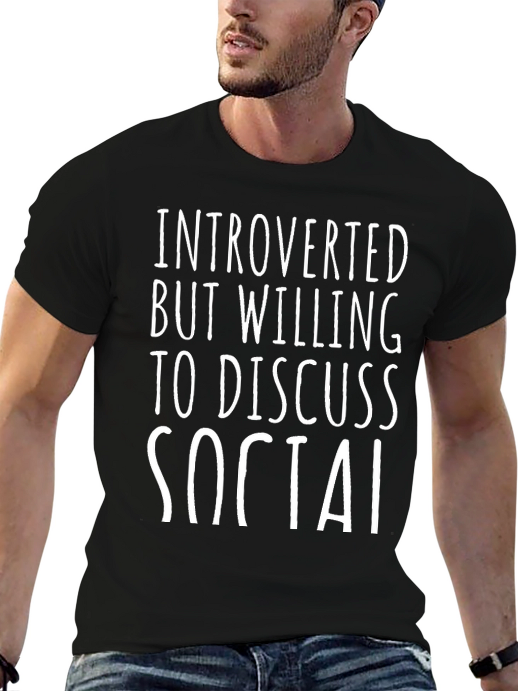 Introverted Social T-Shirt