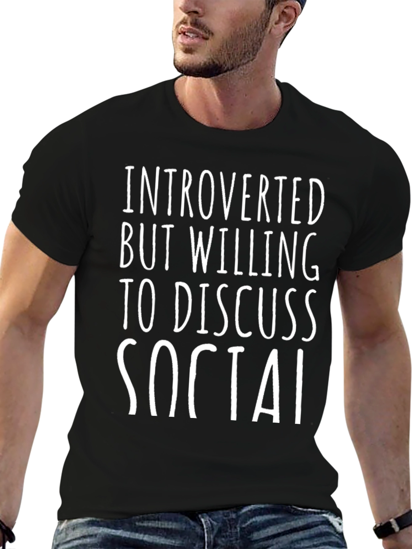 Introverted Social T-Shirt
