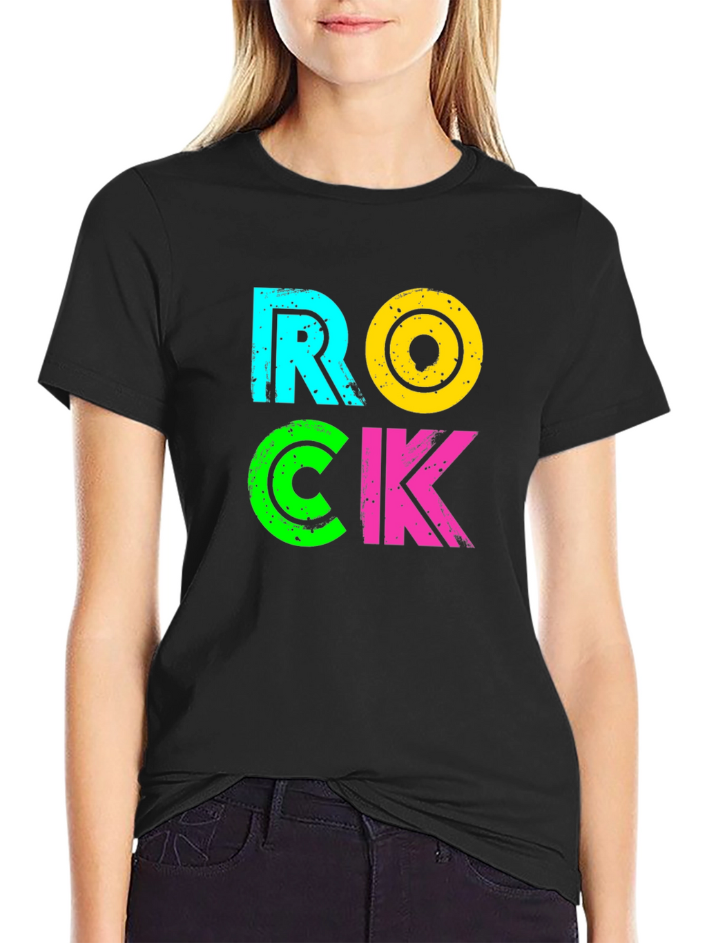 Retro ROCK T-Shirt - Vibrant 80s Style