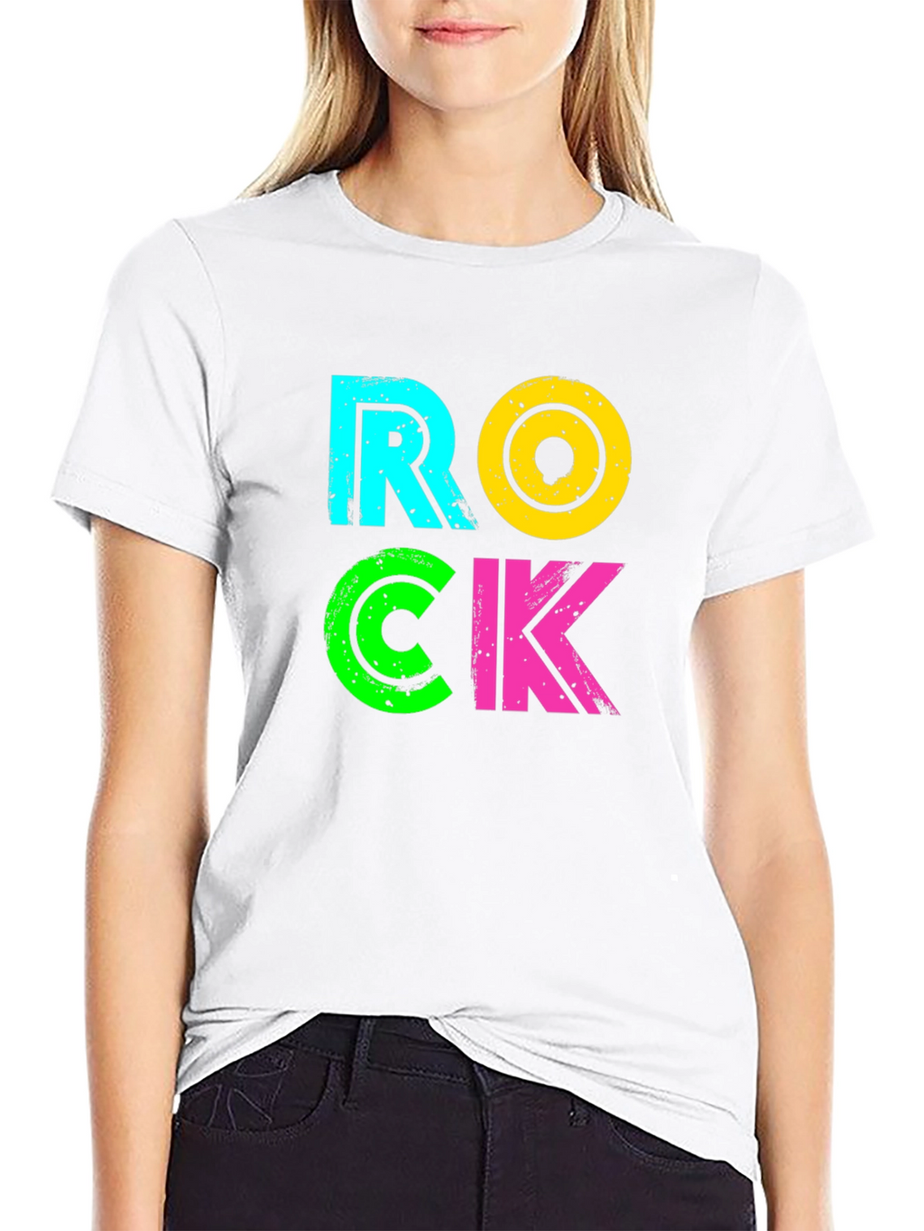 Retro ROCK T-Shirt - Vibrant 80s Style