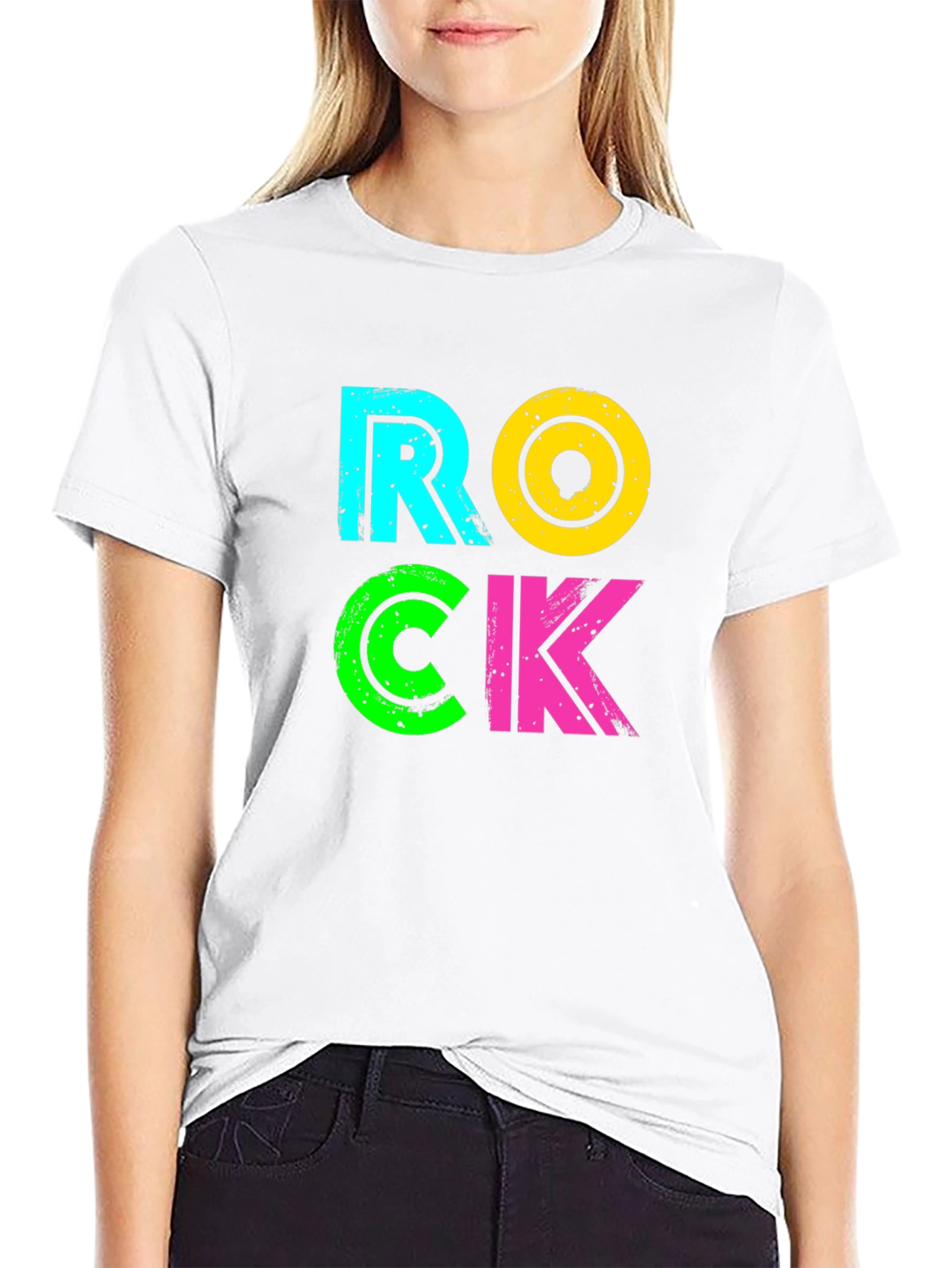 Retro ROCK T-Shirt - Vibrant 80s Style