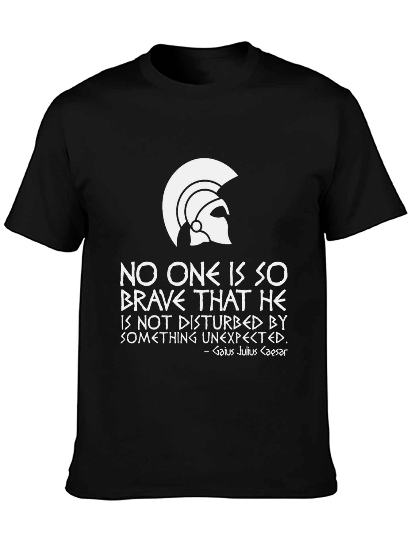 Brave Caesar Quote T-Shirt