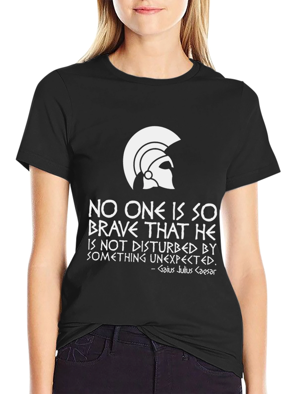 Brave Caesar Quote T-Shirt