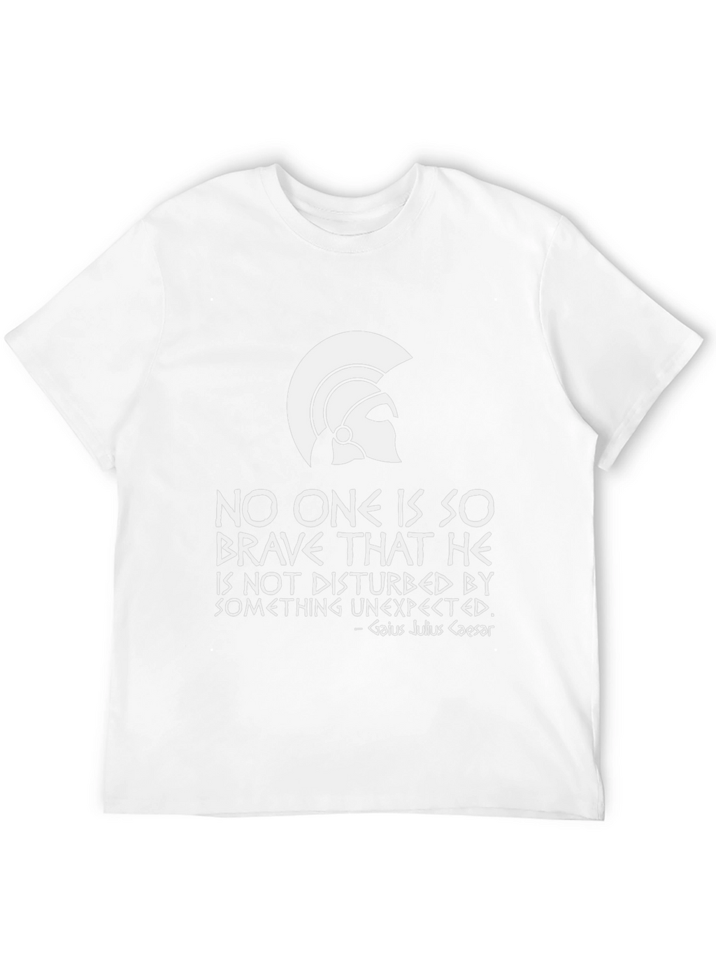 Brave Caesar Quote T-Shirt