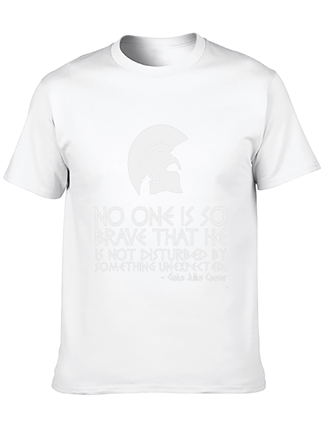 Brave Caesar Quote T-Shirt