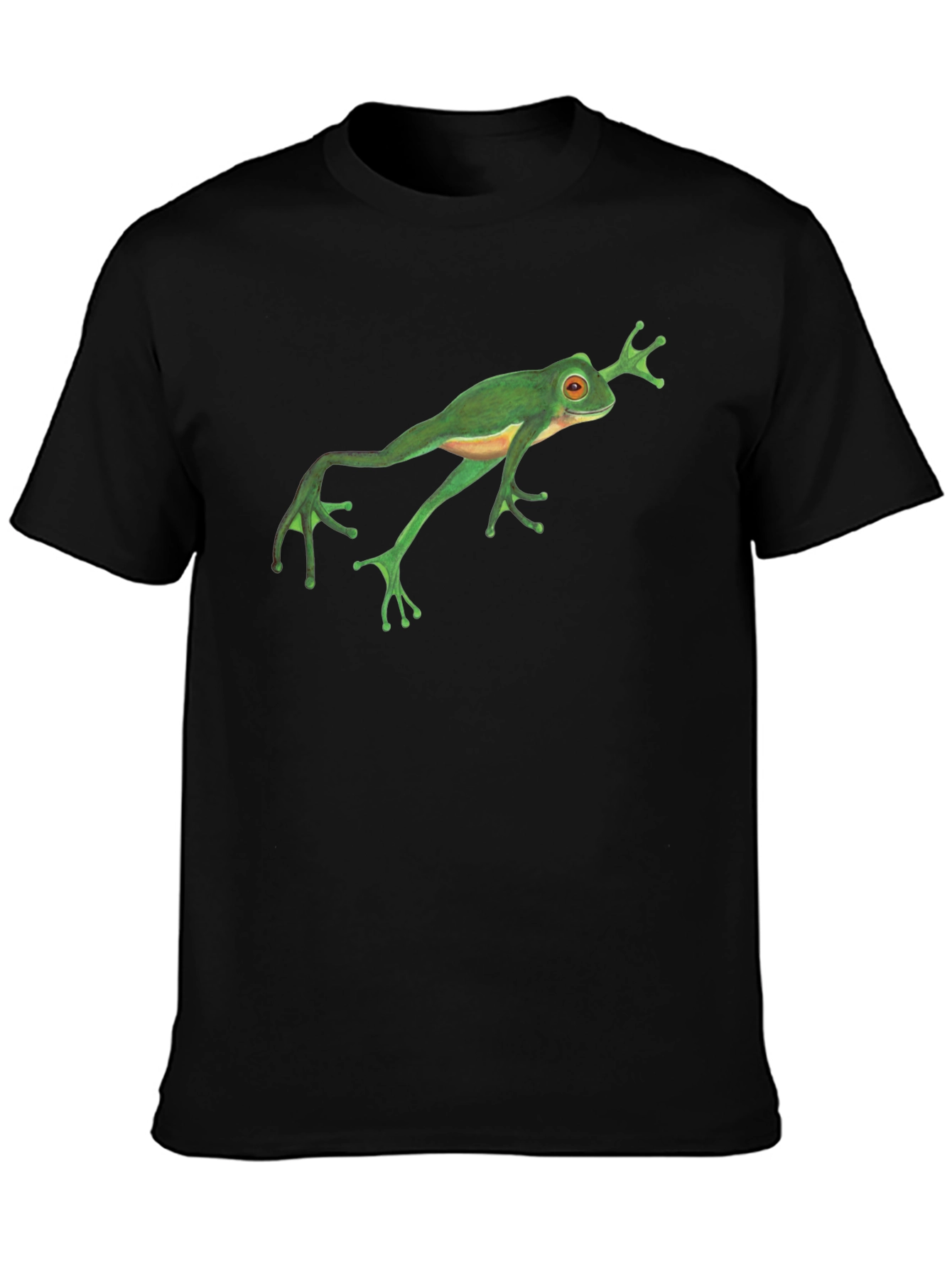 Frog Graphic Black T-Shirt
