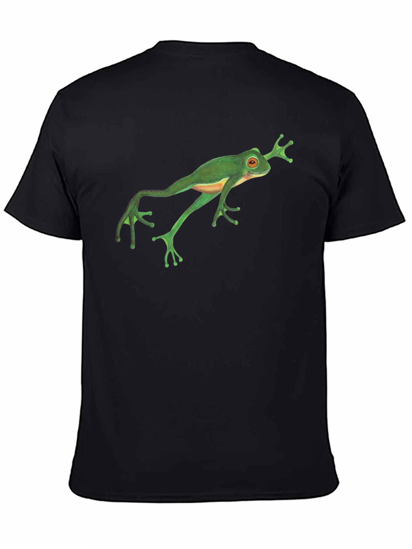 Frog Graphic Black T-Shirt