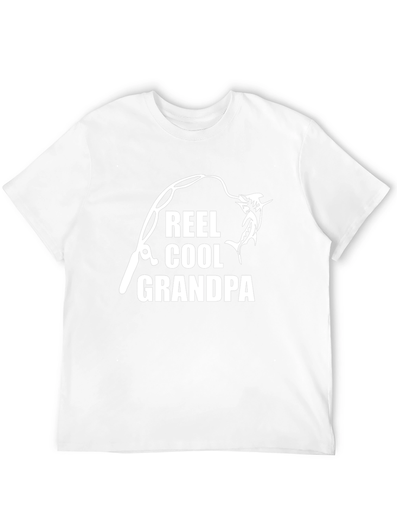 Reel Cool Grandpa Fishing T-Shirt
