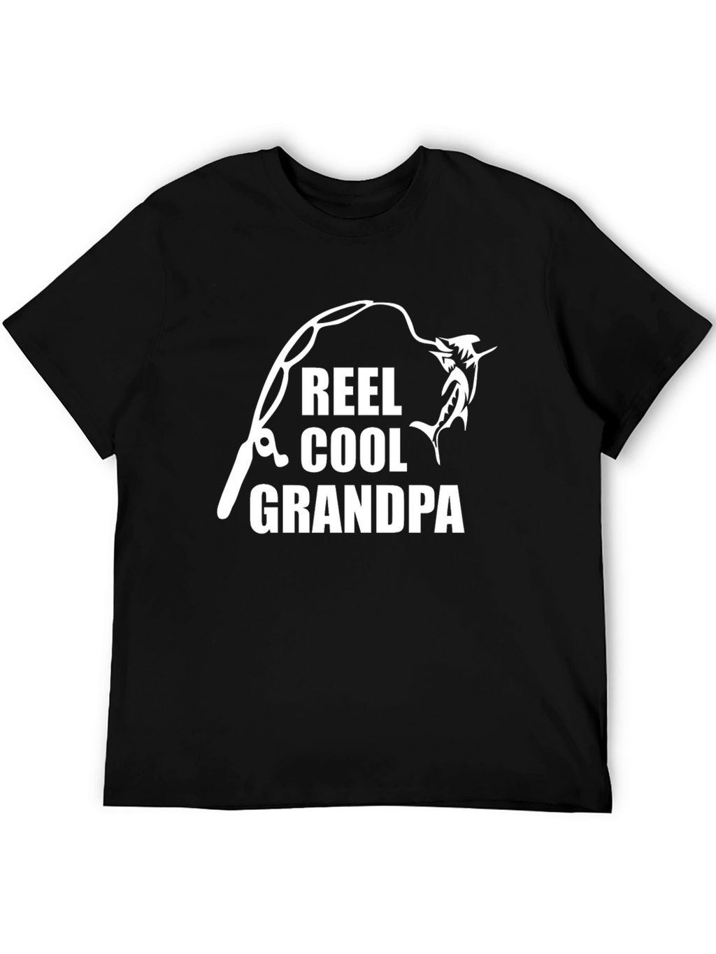 Reel Cool Grandpa Fishing T-Shirt
