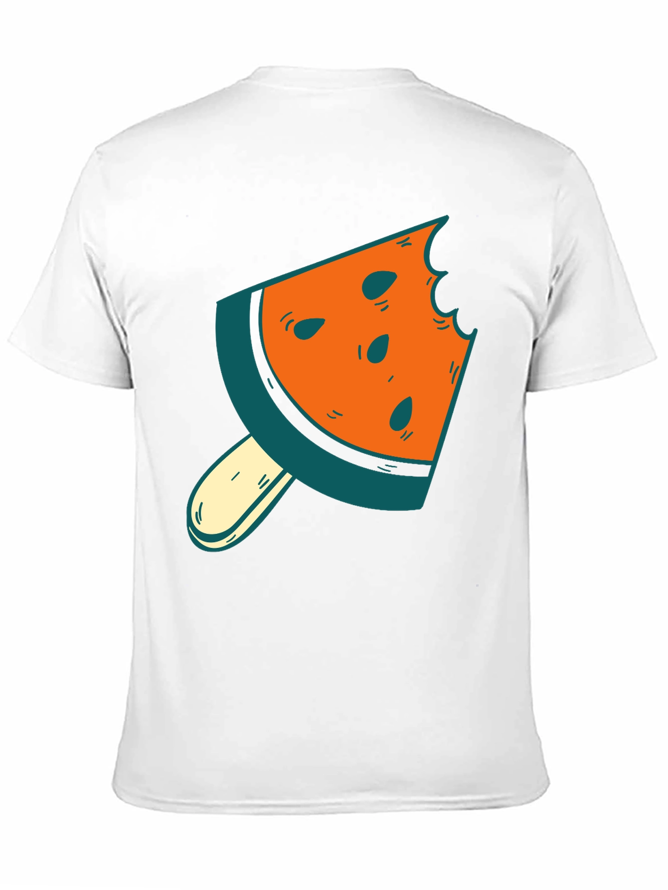 Watermelon Slice Popsicle Graphic Tee - Summer Style
