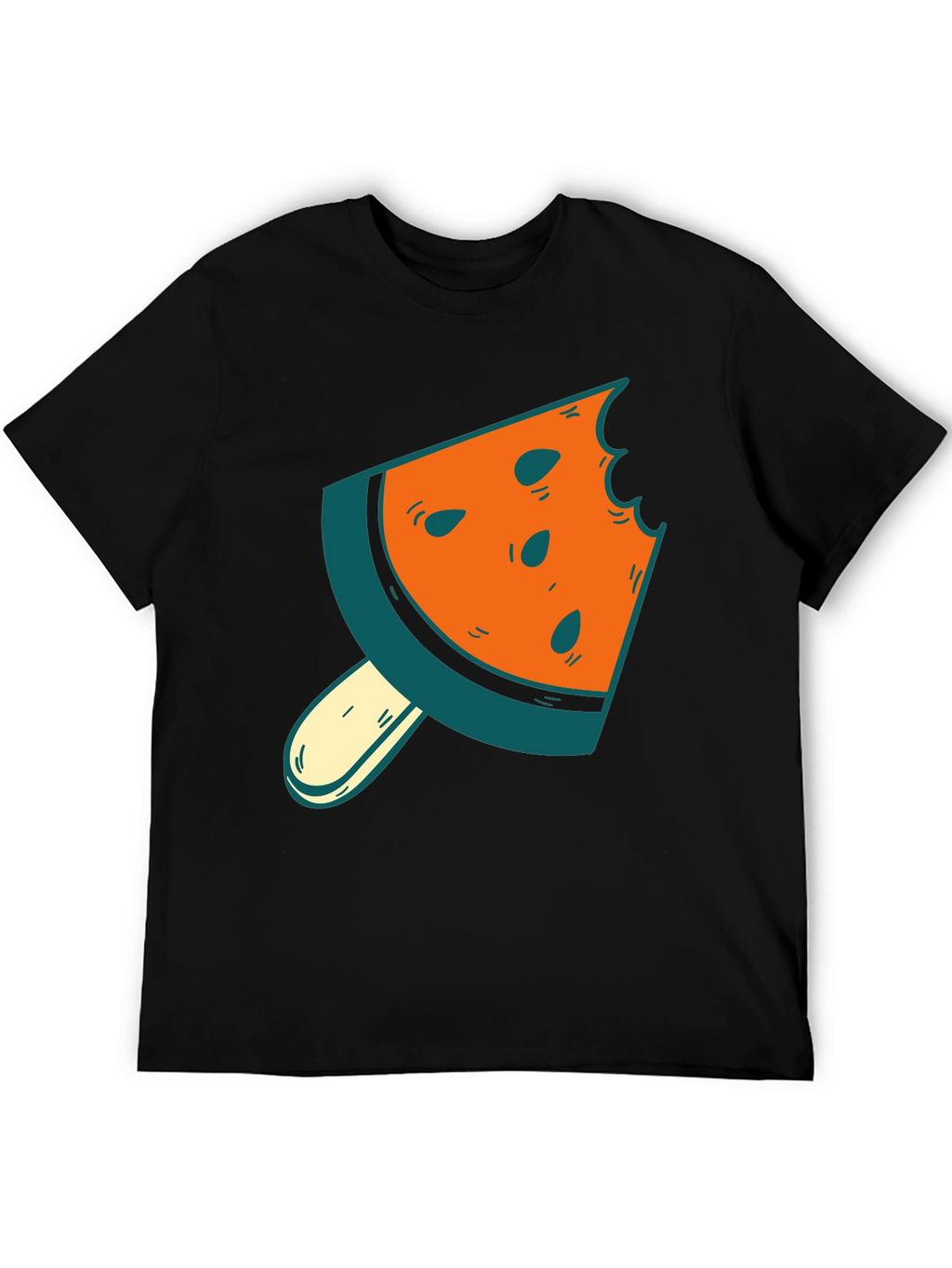 Watermelon Slice Popsicle Graphic Tee - Summer Style