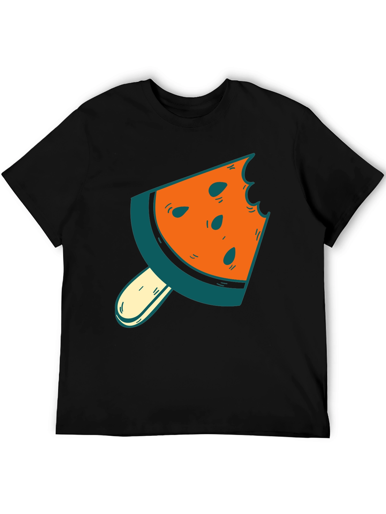 Watermelon Slice Popsicle Graphic Tee - Summer Style