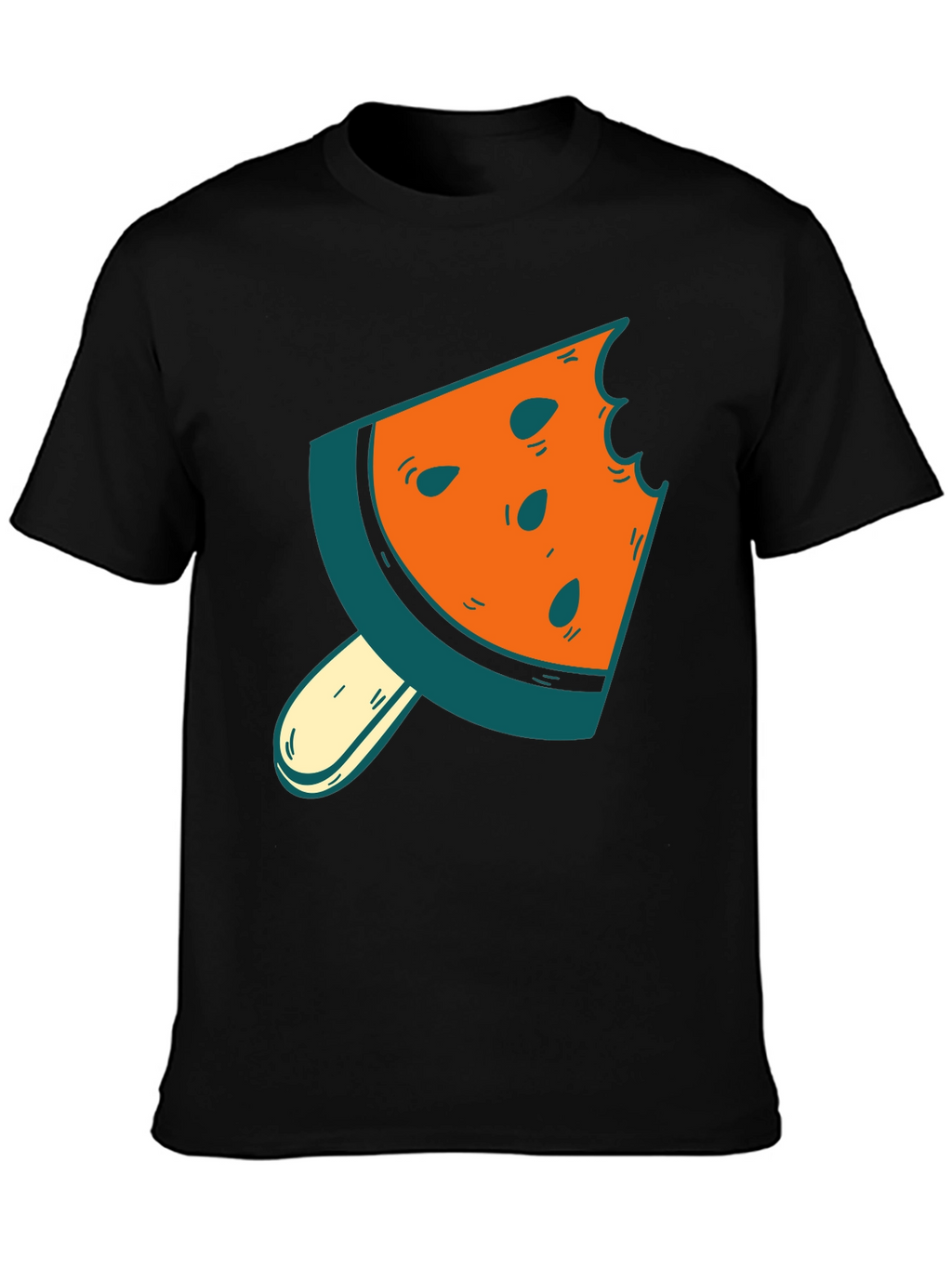 Watermelon Slice Popsicle Graphic Tee - Summer Style