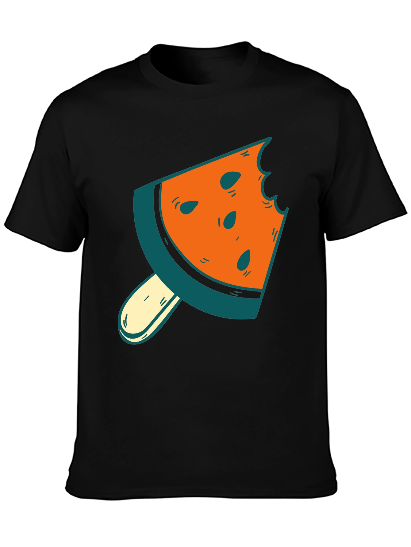 Watermelon Slice Popsicle Graphic Tee - Summer Style