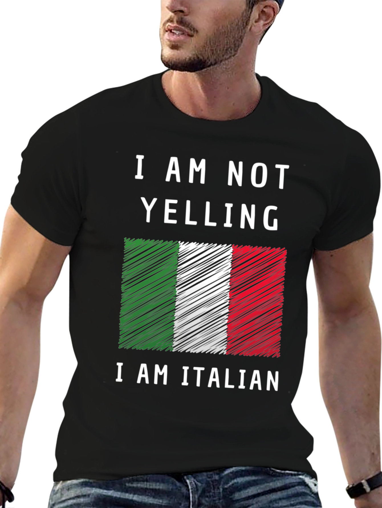 Italian Pride T-Shirt - I Am Not Yelling