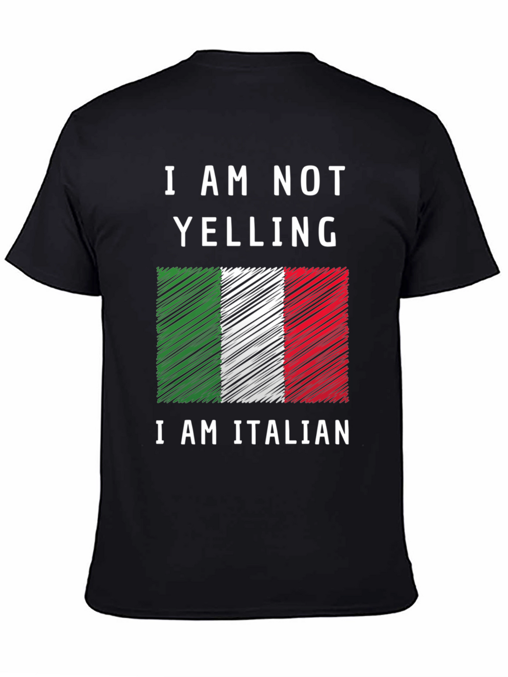 Italian Pride T-Shirt - I Am Not Yelling