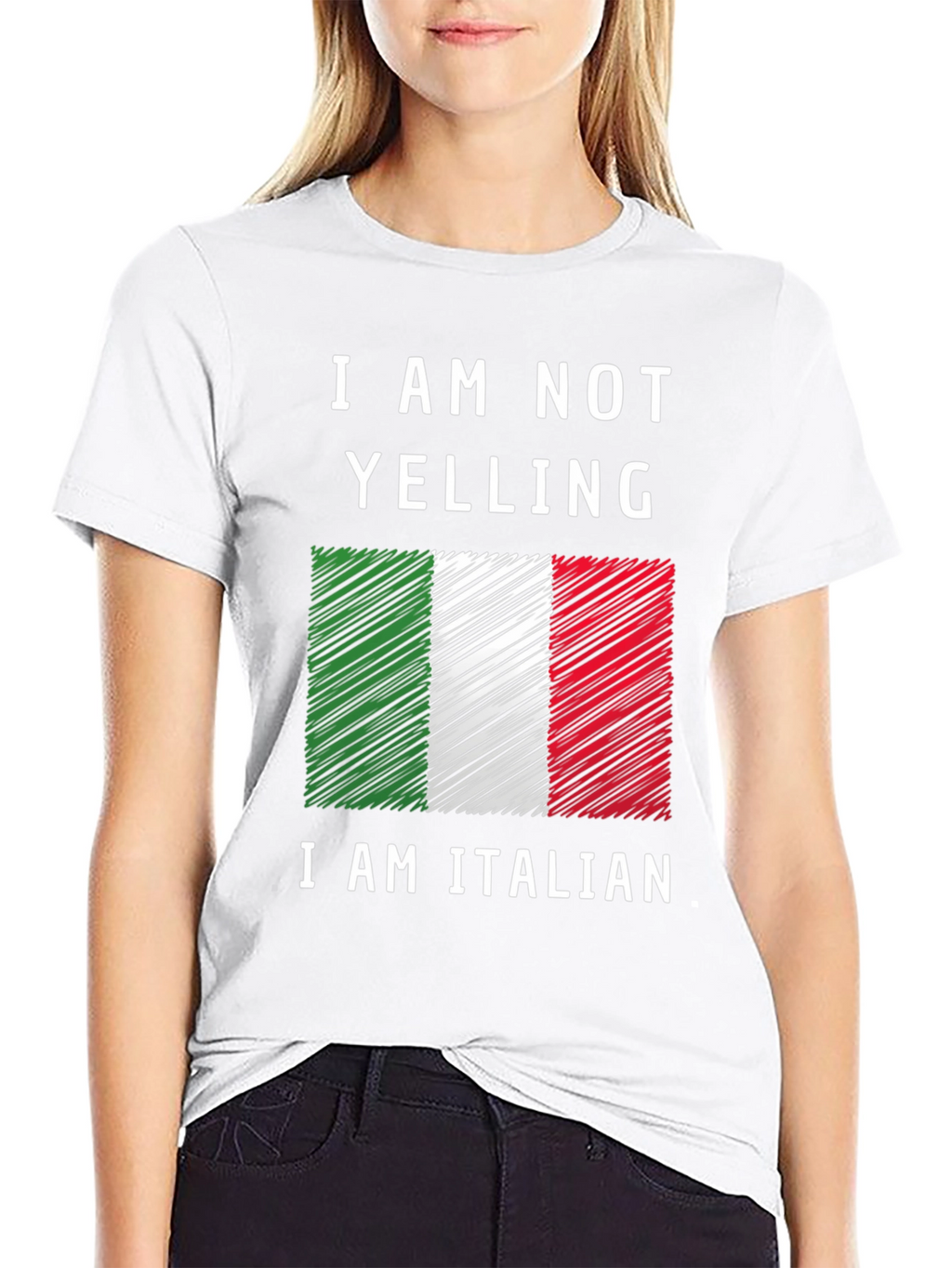 Italian Pride T-Shirt - I Am Not Yelling