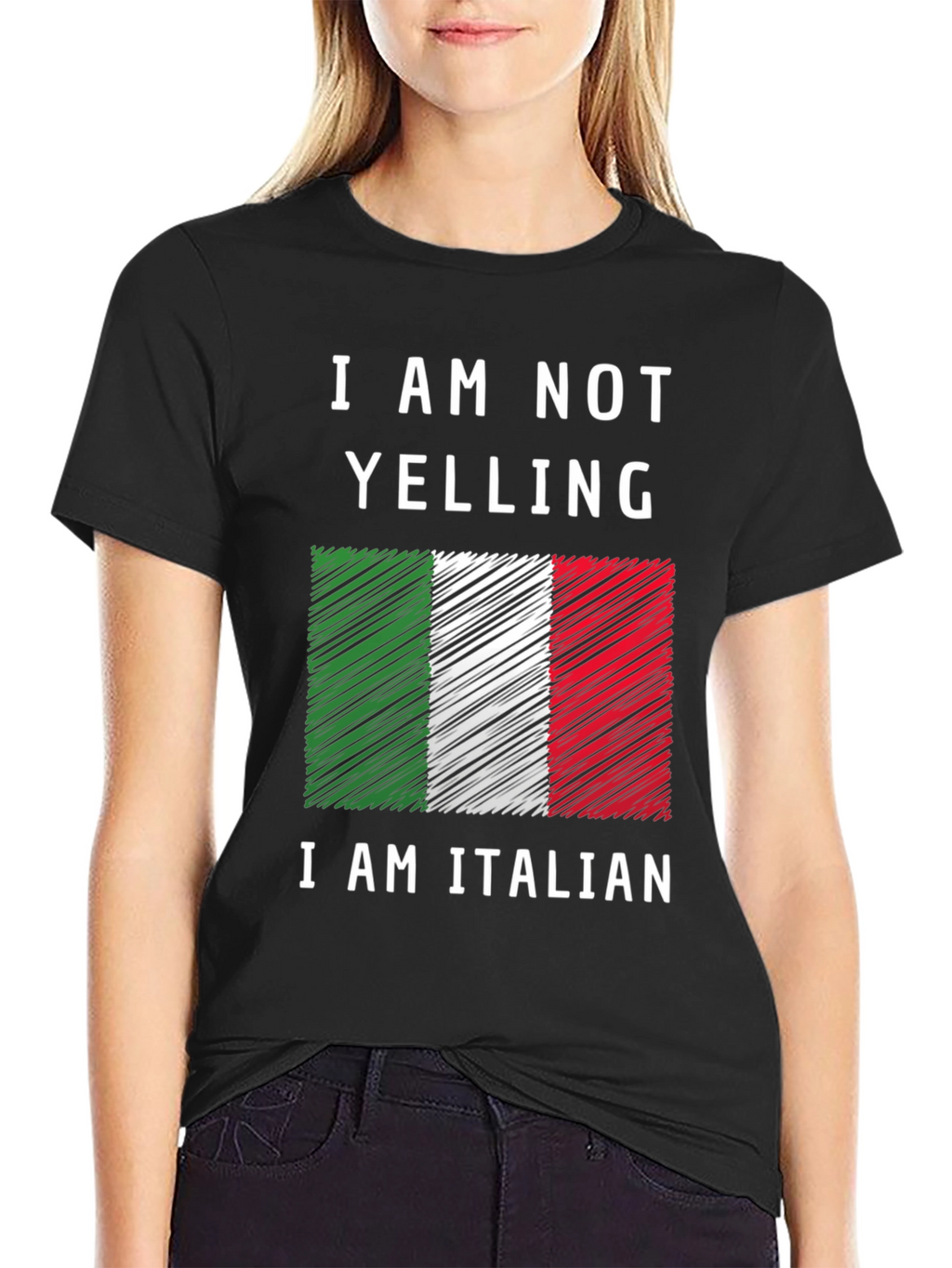 Italian Pride T-Shirt - I Am Not Yelling